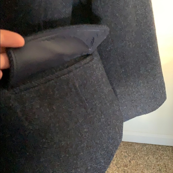 Talbot’s Navy Shetland Wool Blazer Size 12 - Picture 3 of 10